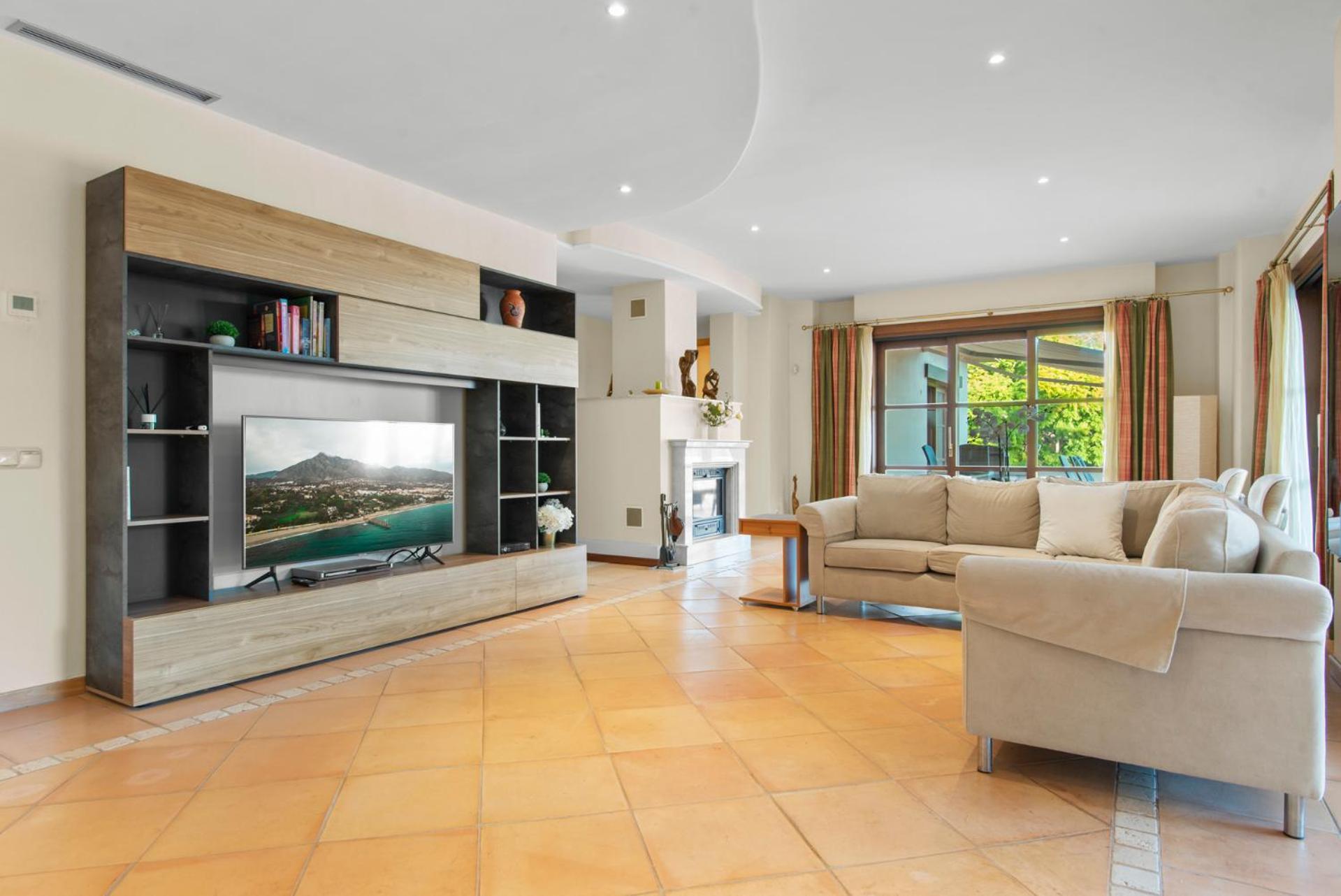 Luxury Villa Robledal By Mabiente - Views Of The Sea And The Golf Course Marbella Exterior foto